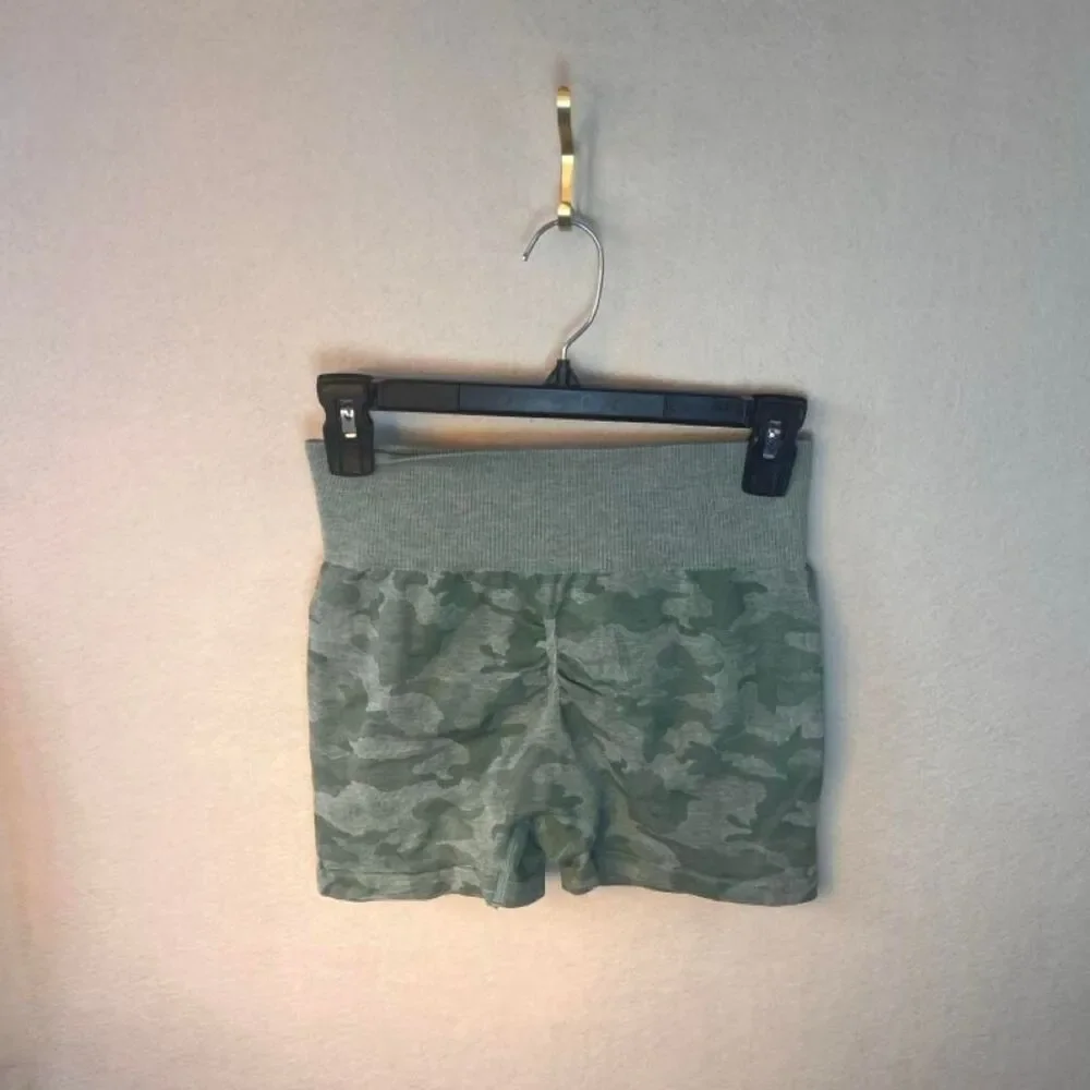 Women's Green and Khaki Shorts